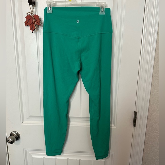 Lululemon Align High-Rise Pant 25" Maldives Green size 10 - Picture 3 of 8